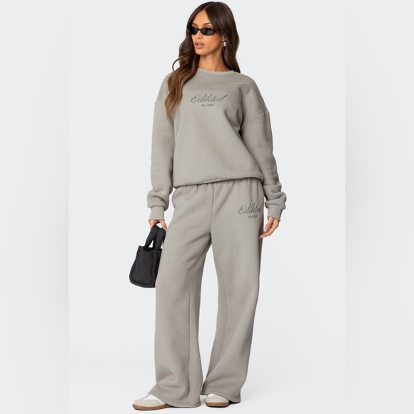 Edikted Get Edikted Sweatshirt - Sz S - Picture 2 of 8